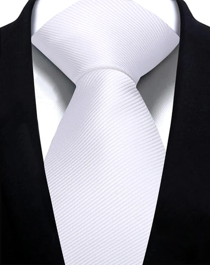 Solid Tie 7.5cm Necktie For Men Fashion Wedding Ties Slim Blue Gray Classic Neckties Men Business Jacquard Woven Classic Gravats