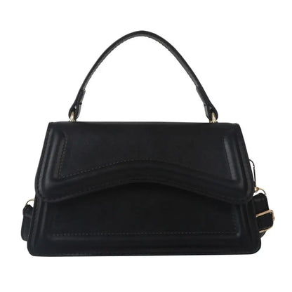 New Fashion Sling Shoulder Bag Trend PU Leather Messenger Handbags Solid Color Leisure Stylish Crossbody Bags For Women Girls