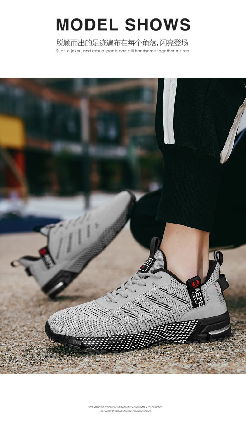 High Quality Men's Running Shoes Summer Sports Marathon Shoes Men Gym Sneakers Orange Trendy Sneakers Men zapatillas de hombre