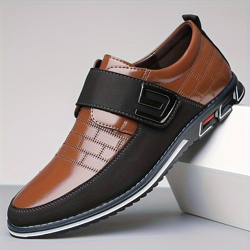 Men's Loafer Shoes, Breathable Lightweight Non-slip Slip On Shoes, Men's Casual Shoes, Spring And Summer, Middle aged men's footwear