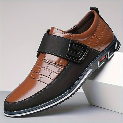 Men's Loafer Shoes, Breathable Lightweight Non-slip Slip On Shoes, Men's Casual Shoes, Spring And Summer, Middle aged men's footwear