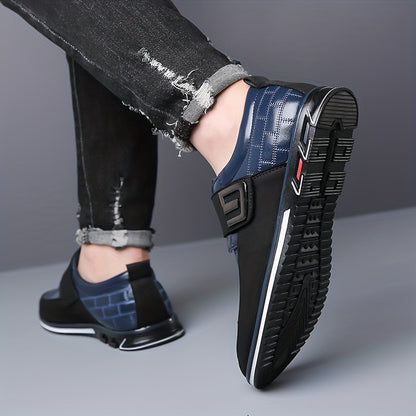 Men's Loafer Shoes, Breathable Lightweight Non-slip Slip On Shoes, Men's Casual Shoes, Spring And Summer, Middle aged men's footwear