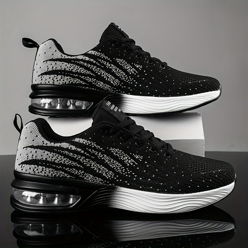 Men's Casual Sports Shoes with Air Cushion Sole Fashionable Men's Shoes