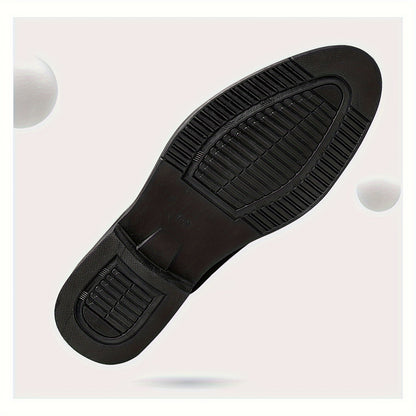 Men's Dress Shoes Classic Modern Formal Business Oxford Comfortable Tuxedo Casual Lace Up Derbys Shoes For Men