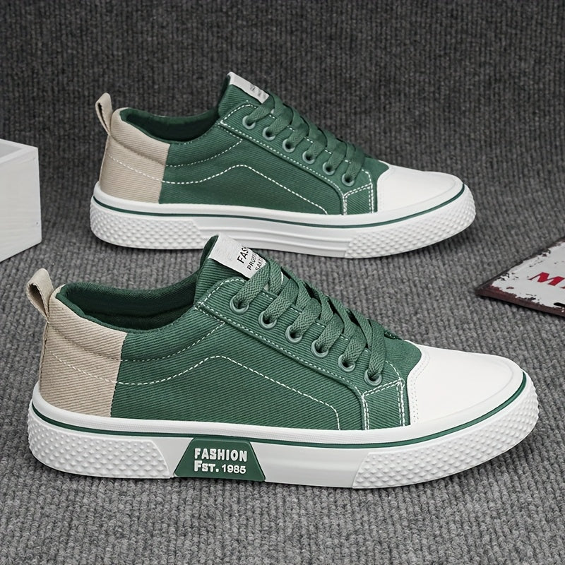 Men'S Sports And Leisure Shoes With Comfortable Lining Canvas Shoes, Simple And Trendy Outdoor Sports, Hiking Vacation, Casual And Fashionable Men'S Shoes