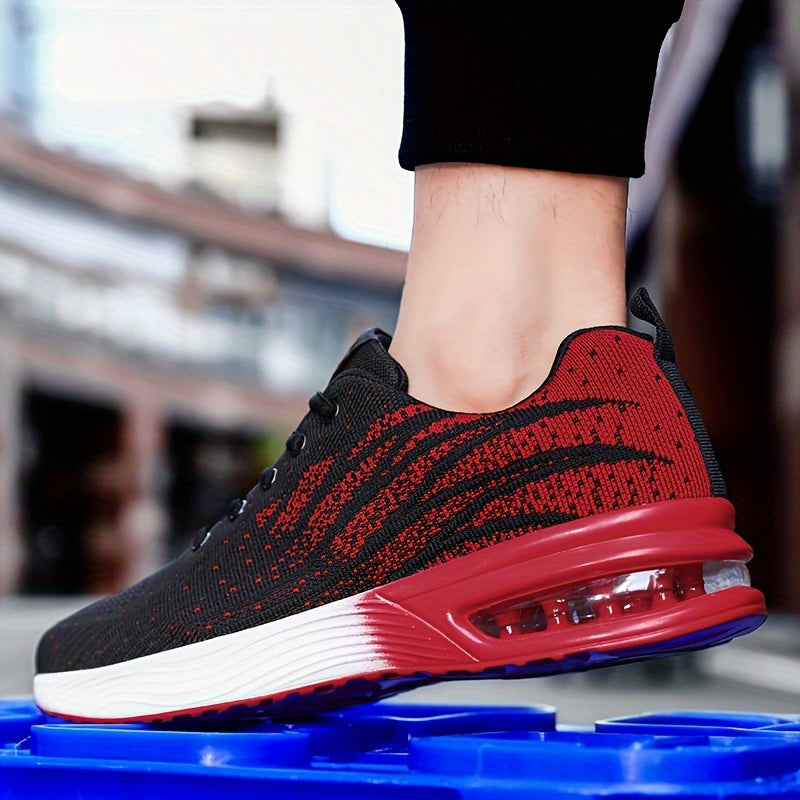 Men's Casual Sports Shoes with Air Cushion Sole Fashionable Men's Shoes